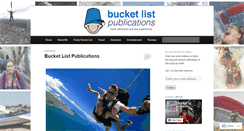 Desktop Screenshot of bucketlistpublications.org